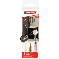 Edding Rotulador 751 Gloss Paint 3 Unidades