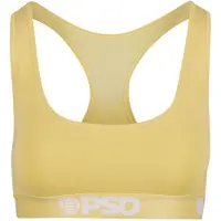 PSD Sujetador amarillo pastel / blanco