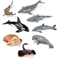 Miniland Figuras De Animales Marinos 8 Unidades
