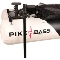 Pike N Bass Soporte De Pantalla Para Poste De Transductor En Vivo 290x60 Mm