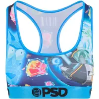 PSD Sujetador azul / amarillo / verde / rosa