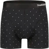 Pockies Calzoncillo boxer negro / blanco