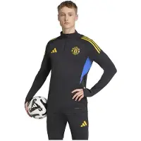 Adidas adidasCamiseta manga larga de training Manchester United Tiro 25 Competition S Black / Hi-Res Blue / Tribe Yellow Hombre