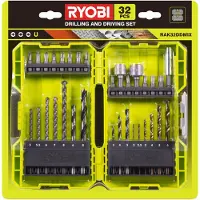 Ryobi Kit de taladro y atornillador , de 30 piezas