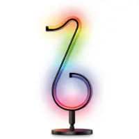 ActiveJet Lámpara decorativa musical LED RGB MELODY, con control remoto y aplicación, compatible con Bluetooth