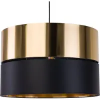 TK Lighting Lámpara colgante HILTON BLACK/GOLD, modelo 4346, de