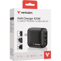 Verbatim Cargador De Pared Usb-a Y Usb-c 32230