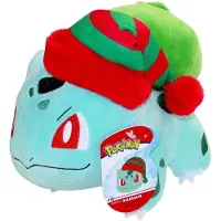 Jazwares Peluche Navideño De Bulbasaur Pokémon 20 Cm