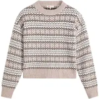 Levi's Jersey 'Ines' piel / marfil / marrón oscuro / negro