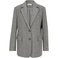 Guido Maria Kretschmer Women Blazer 'Loretta' antracita / offwhite