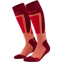 Cep - Ski Thermo Tall 4.0 - Calcetines de esquí size IV, rojo