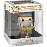 Funko POP! Y El Dumbledore De El Prisionero De Azkaban Con Podio Harry Potter Deluxe