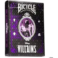 Bicycle Juego De Mesa De Cartas Villanos De Disney