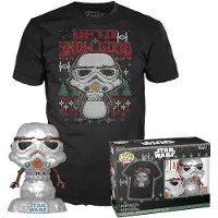 Funko POP! Camiseta De Manga Corta Stormtrooper Christmas