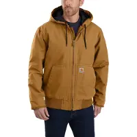 Carhartt - Duck Active Jacket - Chaqueta sport size S, marrón