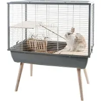 Zolux Neo Muki H58 gris - jaula para roedores