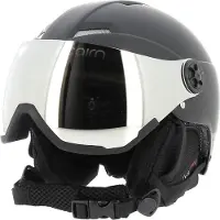 Cairn - Cascos esquís niños - Android Visor J Mat Black - Talla 51-53 cm - Negro