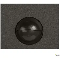 SLV 1006183. Lámpara de pared, grafito, color antracita, IP44