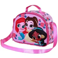 KARACTERMANIA Lonchera Disney Princess Flowers 3d