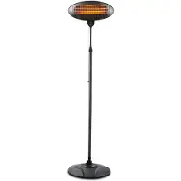 Beper Estufa de cuarzo para terraza, modelo P203PAN002, 2000W, 3 niveles de potencia, cabezal ajustable