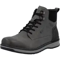 Rieker Botas con cordones gris oscuro / negro