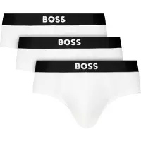 BOSS para hombre. 50546561 Set 3 Slips Logo en la cintura blanco (M), Homewear, Algodón, outlet 2026.