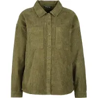 Stoic - Women's MMXX. Selja Cord Shirt - Camisa size XL, oliva