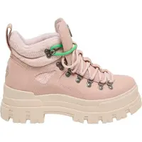 Buffalo Botines con cordones 'Aspha' rosa / rosé