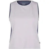 Stoic - Women's Performance ForsvikSt. Tank - Camiseta sin mangas size XS, gris/blanco
