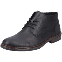 Rieker Botas con cordones negro