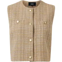 Mexx Blazer marrón / blanco