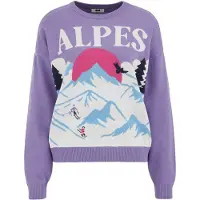 We fashion Knitted Pullover Purple Talla: S | Sudaderas con Capucha Outlet | Mujer | Púrpura