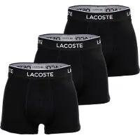 Lacoste Calzoncillo boxer negro / blanco