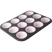Ibili Muffin + 12 Moldes De Cápsulas