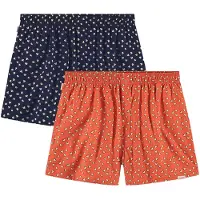 Pockies Calzoncillo boxer naranja / negro / blanco