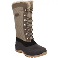 CMP - Women's Nietos Snow Boots - Botas invierno size 36, marrón/beige