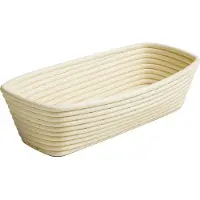 Ibili Molde Rectangular Para Pan Banneton 29x15 Cm