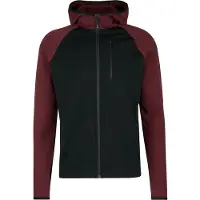 Stoic - MerinoFleece335 KuolpaSt. II Zip Hoody - Sudadera de lana merina size L, negro