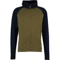 Stoic - MerinoFleece260 FlenSt. Zip Hoody - Sudadera de lana merina size XL, oliva