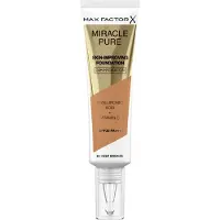 Max Factor Base De Maquillaje Miracle Pure Skin Improving 24h Hydration Spf30 82 Deep Bronze 30ml