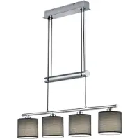 TRIO Lámpara colgante Garda I (modelo para tres luces)