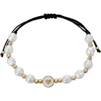 Gaya Pulsera oro / negro / blanco