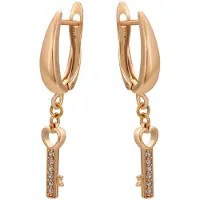 NAEMI Pendientes oro