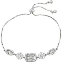 NAEMI Pulsera plata