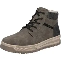 Rieker Botas con cordones marrón / gris