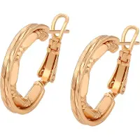 Gaya Pendientes oro rosa