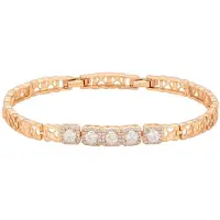NAEMI Pulsera oro / transparente