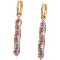 BRAELYN Pendientes oro / rosa