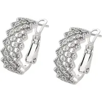 NAEMI Pendientes plata