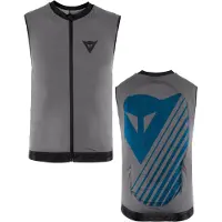 Dainese - Protector de espalda - Scarabeo Flexagon Waistcoat 2 Silver Filigree Stellar - Talla Infantil XL - Gris